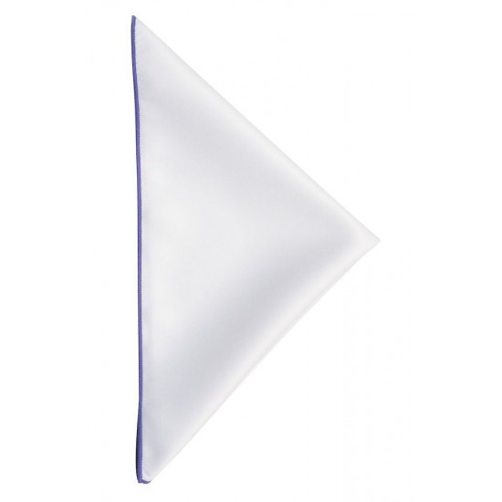 Краватка HANDKERCHIEF білий/фіолетовий  - 2920100118