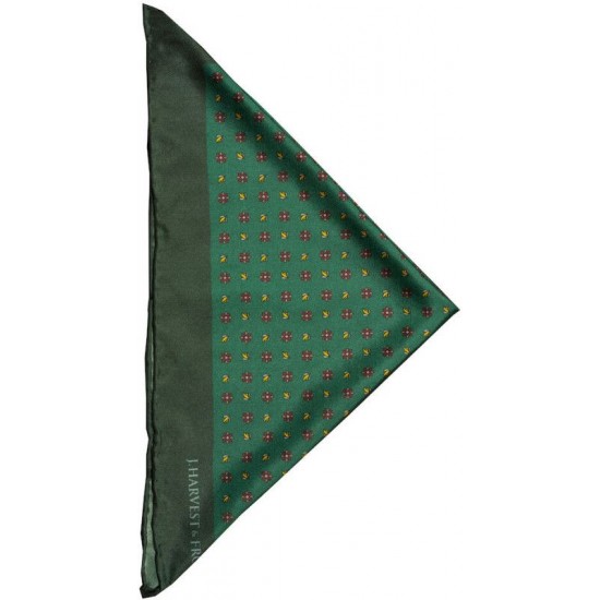 Хустинка шовкова JH&Frost Handkerchief зелений - 2920400710 Хустинка шовкова JH&Frost Handkerchief зелений - 2920400710