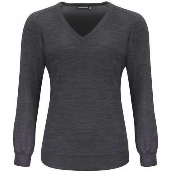 Пуловер жіночий JH&Frost Merino V темно-сірий меланж - 2930103909L