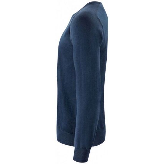 Пуловер чоловічий Merino U-neck темно-синій - 2930201600S