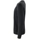 Пуловер чоловічий Merino U-neck чорний - 2930201900XXL