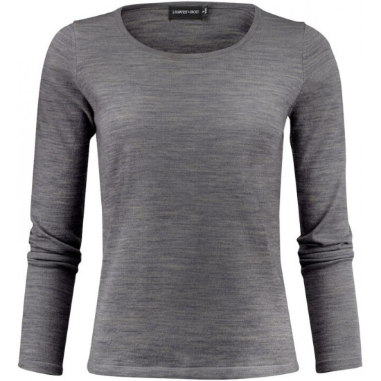 Пуловер жіночий Merino U Woman темно-сірий меланж - 2930203909XL
