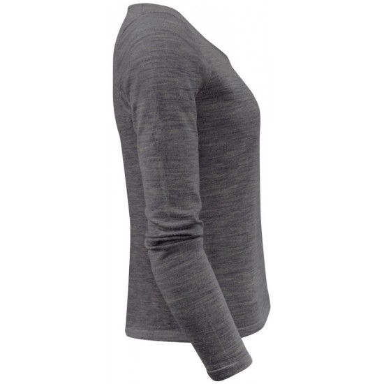 Пуловер жіночий Merino U Woman темно-сірий меланж - 29302039093XL