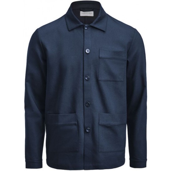 Сорочка чоловіча JH&Frost Overshirt темно-синій - 2962101600XXS