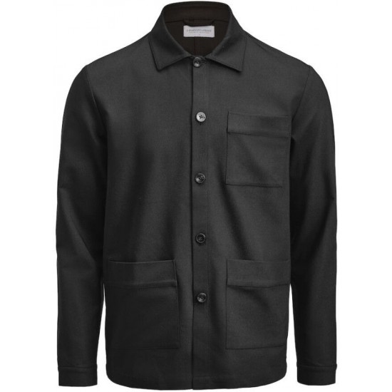 Сорочка чоловіча JH&Frost Overshirt чорний - 2962101900XXS Сорочка чоловіча JH&Frost Overshirt чорний - 2962101900XXS