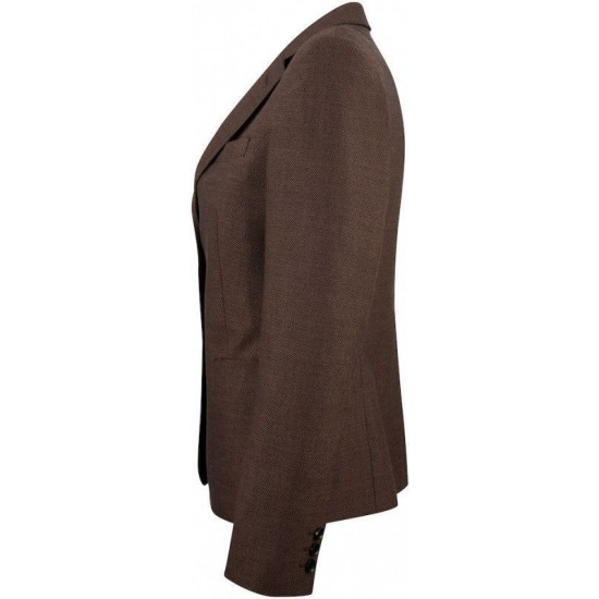 Піджак жіночий JH&Frost Club Blazer 30 коричневий - 296300320934