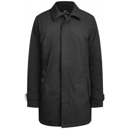 Тренч чоловічий JH&Frost Car Coat чорний - 2990301900L Тренч чоловічий JH&Frost Car Coat чорний - 2990301900L