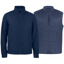 Куртка чоловіча 3в1 Cutter&Buck Shelton темно-синій - 351430580XL