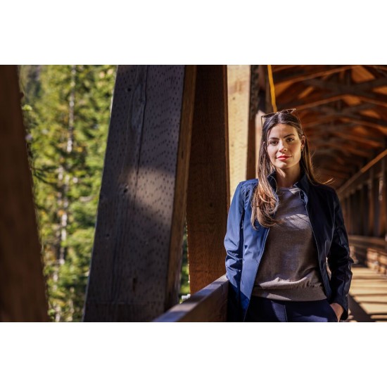 Куртка жіноча 3в1 Cutter&Buck Shelton темно-синій - 351431580L