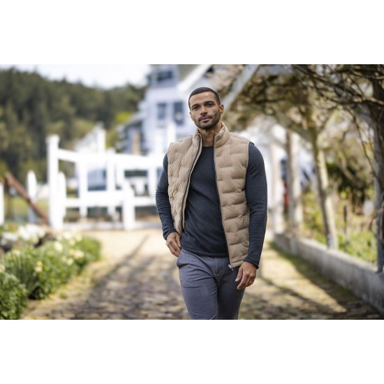 Жилет чоловічий Cutter&Buck Baker пісочний - 35146804XXL