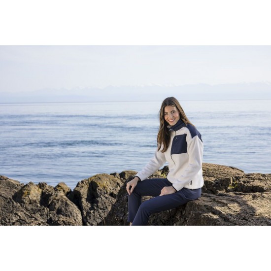 Куртка з шерпи жіноча Cutter&Buck Cascade білий - 35147103M