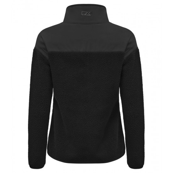 Куртка з шерпи жіноча Cutter&Buck Cascade чорний - 35147199M