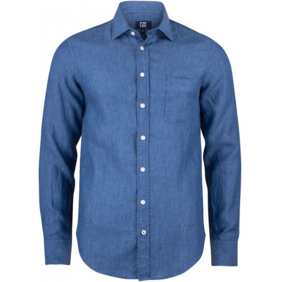 Сорочка чоловіча Cutter&Buck Summerland Linen синій - 352408512XXL
