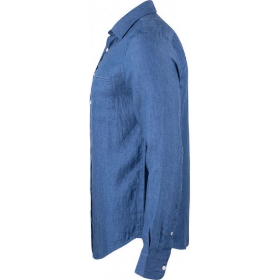 Сорочка чоловіча Cutter&Buck Summerland Linen синій - 352408512XXL