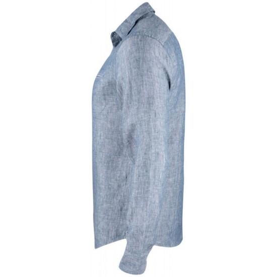 Сорочка чоловіча Cutter&Buck Summerland Linen джинсовий меланж - 352408569XL