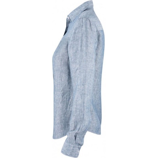 Сорочка жіноча Cutter&Buck Summerland Linen джинсовий меланж - 352409569S