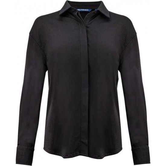 Сорочка жіноча Cutter&Buck Hedley Stretch чорний - 35241399M