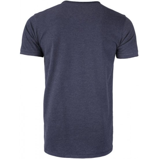 Футболка чоловіча Cutter&Buck Pacific City Tee з принтом джинсовий меланж - 353400569XXL