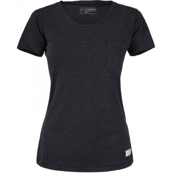 Футболка жіноча Cutter&Buck Pacific City Tee антрацит меланж - 353401955S