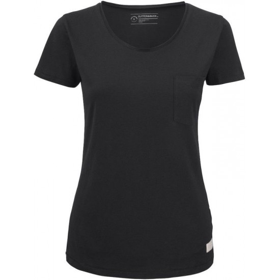 Футболка жіноча Cutter&Buck Pacific City Tee чорний - 35340199S