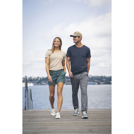 Футболка чоловіча Cutter&Buck Manzanita Roundneck темно-синій меланж - 353408554M