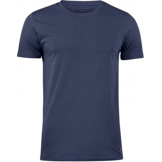 Футболка чоловіча Cutter&Buck Manzanita Roundneck темно-синій - 3534085803XL