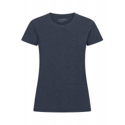 Футболка жіноча Cutter&Buck Manzanita Roundneck темно-синій меланж - 353409554XXL