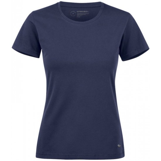 Футболка жіноча Cutter&Buck Manzanita Roundneck темно-синій - 353409580M