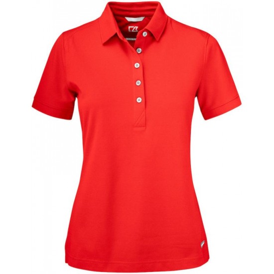 Футболка поло жіноча Cutter&Buck Advantage червоний - 35441935M