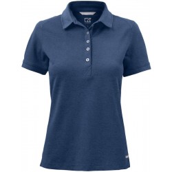 Футболка поло жіноча Cutter&Buck Advantage кобальт меланж - 354419535XS