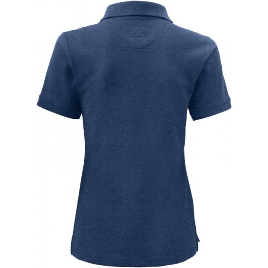 Футболка поло жіноча Cutter&Buck Advantage кобальт меланж - 354419535M