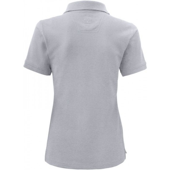 Футболка поло жіноча Cutter&Buck Advantage сірий меланж - 35441995XL