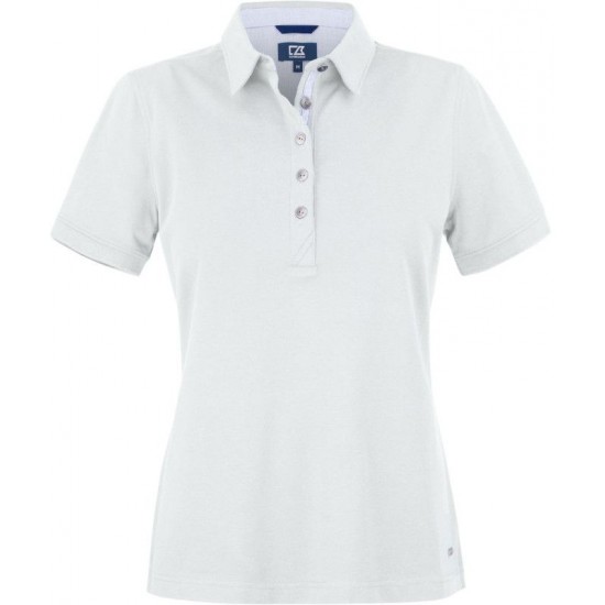 Футболка поло жіноча Cutter&Buck Advantage Premium білий - 35442100L Футболка поло жіноча Cutter&Buck Advantage Premium білий - 35442100L