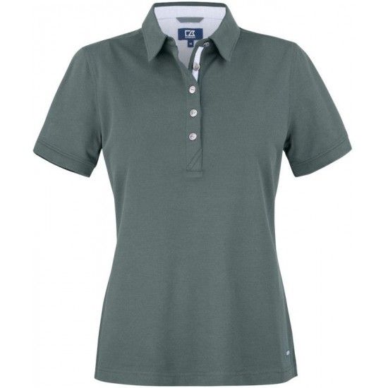 Футболка поло жіноча Cutter&Buck Advantage Premium темно-сірий - 35442196XL