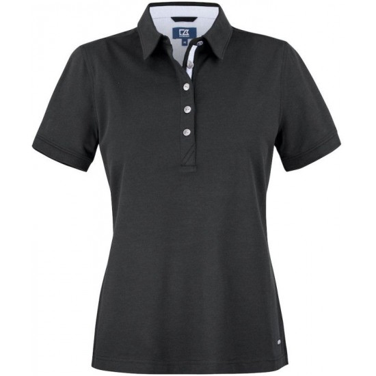 Футболка поло жіноча Cutter&Buck Advantage Premium чорний - 35442199XL