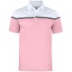 Футболка поло чоловіча Cutter&Buck Seabeck рожевий/білий - 35442821000S