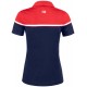 Футболка поло жіноча Cutter&Buck Seabeck темно-синій/червоний - 35442958035S