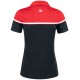 Футболка поло жіноча Cutter&Buck Seabeck чорний/червоний - 3544299935S