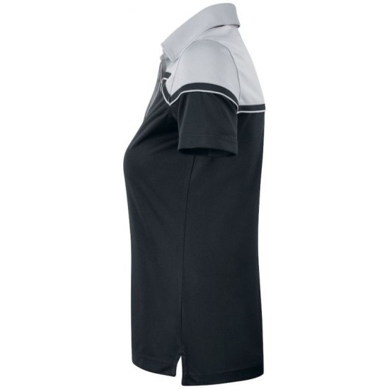 Футболка поло жіноча Cutter&Buck Seabeck чорний/сірий - 3544299993XS