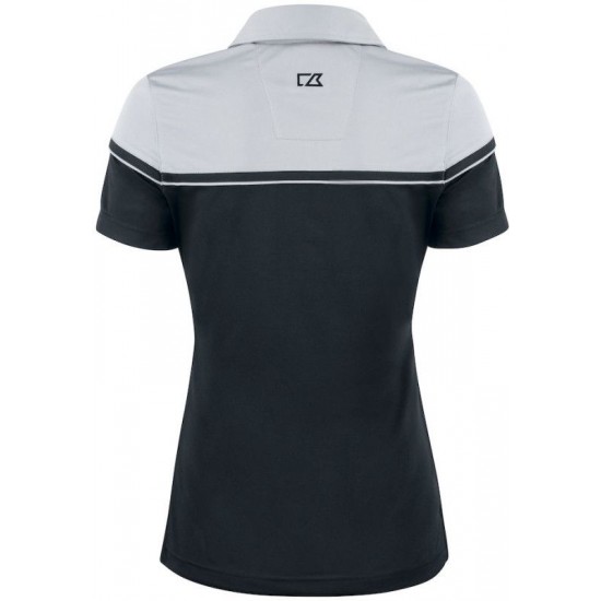 Футболка поло жіноча Cutter&Buck Seabeck чорний/сірий - 3544299993XS