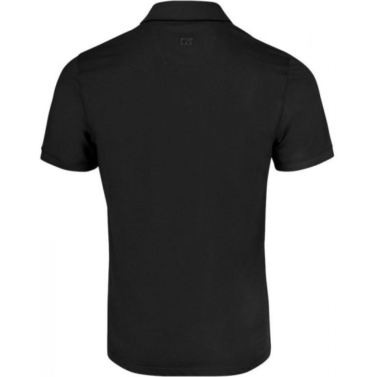 Футболка поло чоловіча Cutter&Buck Oceanside Stretch чорний - 35443099M
