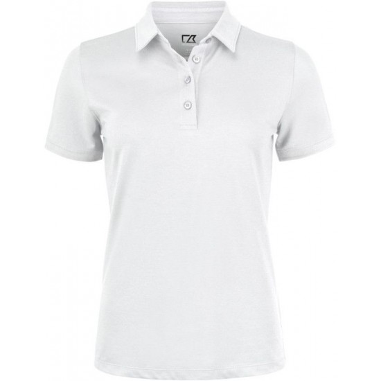 Футболка поло жіноча Cutter&Buck Oceanside Stretch білий - 35443100XS