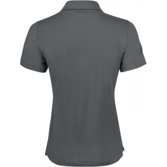Футболка поло жіноча Cutter&Buck Oceanside Stretch темно-сірий - 35443196XS