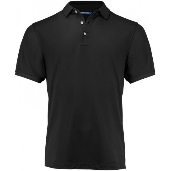 Футболка поло чоловіча Cutter&Buck Virtue Eco Solid чорний - 354434994XL