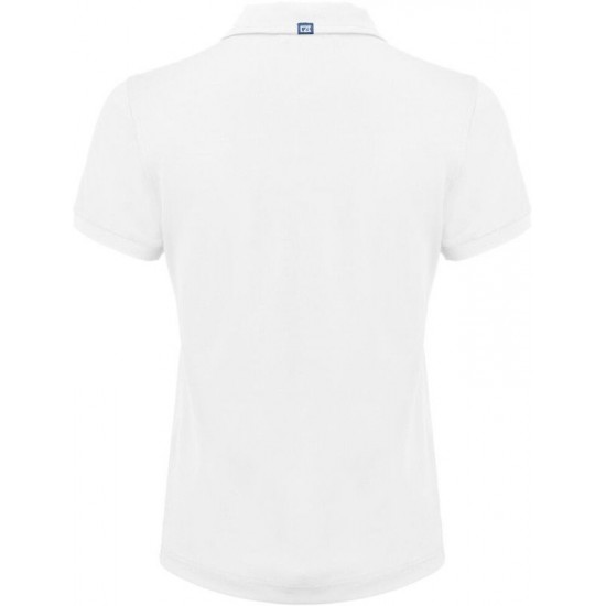 Футболка поло жіноча Cutter&Buck Virtue Eco Solid білий - 35443500XS