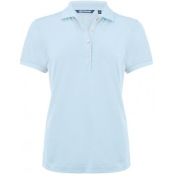 Футболка поло жіноча Cutter&Buck Virtue Eco Solid світло-блакитний - 354435513XS