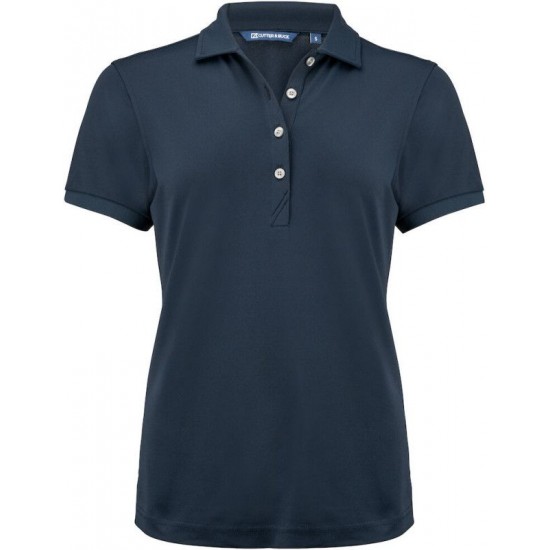Футболка поло жіноча Cutter&Buck Virtue Eco Solid темно-синій - 354435580XS