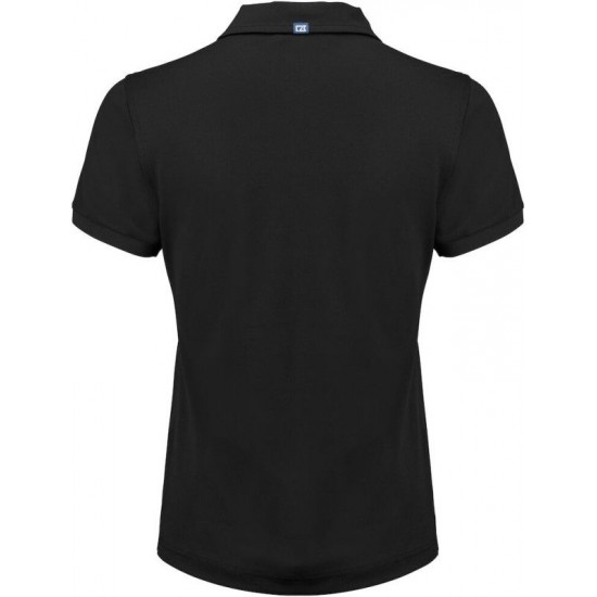 Футболка поло жіноча Cutter&Buck Virtue Eco Solid чорний - 35443599XS
