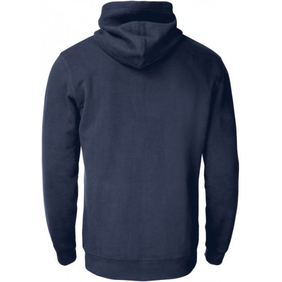 Худі на блискавці чоловіче Cutter&Buck Twisp Hood Fz з принтом темно-синій - 35840658057S