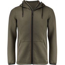 Худі на блискавці чоловіче Cutter&Buck Pemberton Hood Fz хакі - 358418640M